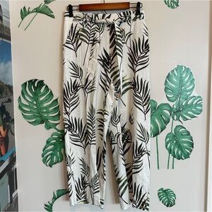 Joie Linen Tie Waisted Pants